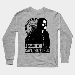 Mr. Robot "I Wanted To Save The World" Elliot Alderson Long Sleeve T-Shirt